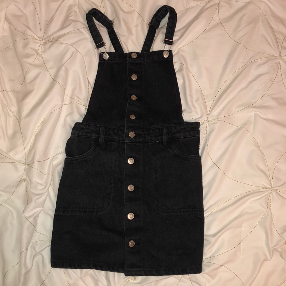Size small overall button up dress